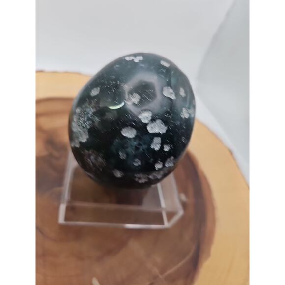 Moss Agate Skull 1.37lb - Picture 7 of 11